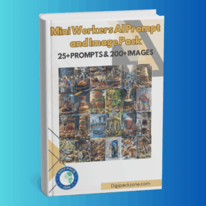 Mini Workers AI Prompt and Image Pack (25+ Prompts & 200+ Images)