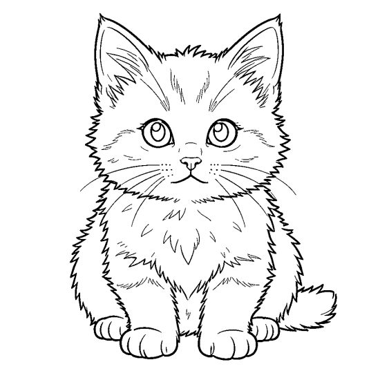 fluffy kitten